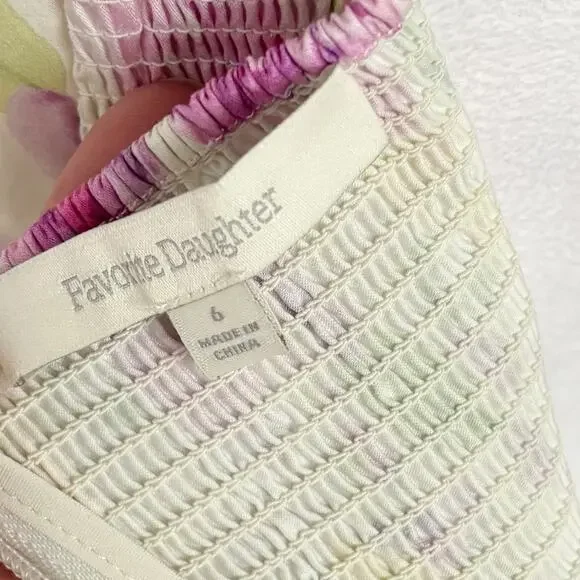 Favorite Daughter Halting Traffic Floral Maxi Dress 6 NEW - Picture 7 of 10